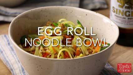 Egg Roll Noodle Bowl