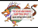 Tử vi và vận mệnh tuổi Thìn năm 2017 về Tiền tài sức khỏe tình duyên || Tâm Linh 24h