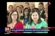 Venezuela enviará nota de protesta al Perú por declaraciones de Kuczynski