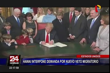 EEUU: Hawaii interpone demanda por nuevo veto migratorio