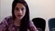 Neelam Muneer telling about her leaked video and facebook account live video 2017