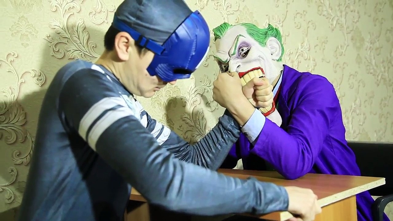 Spiderman & Frozen Elsa Poo Colored Balls vs Joker - Funny Superheroes In Real Life Movies