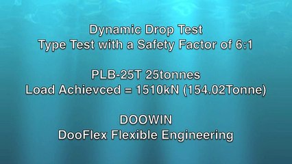 DOOWIN Proof Load Testing Water Weight Bags Dynamci Drop Test