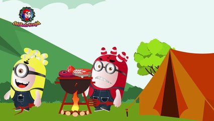 Oddbods Crying and Angry #Shark Funny Cartoons For Children #Finger Family S