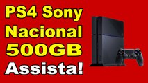 Console Ps4 Sony Nacional Com 500gb Preto - Console, Ps4, Sony, Nacional, 500gb, Preto