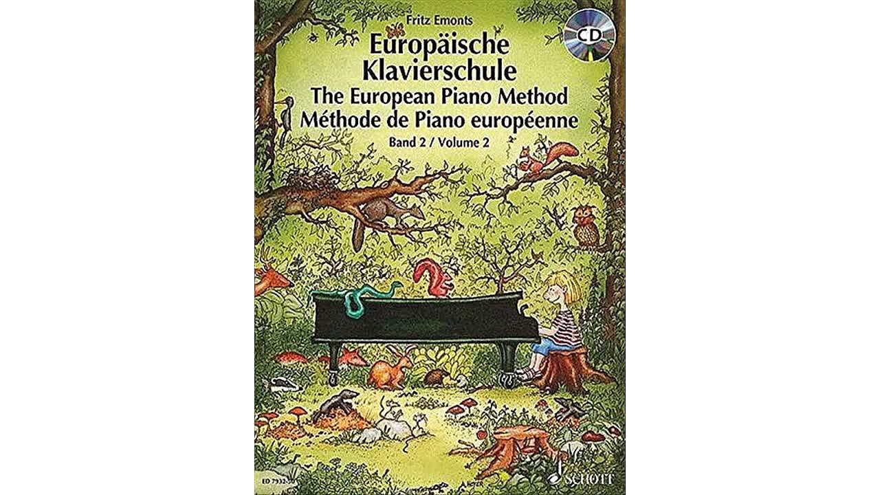 [eBook PDF] Europäische Klavierschule: Band 2. Klavier. Ausgabe mit CD.