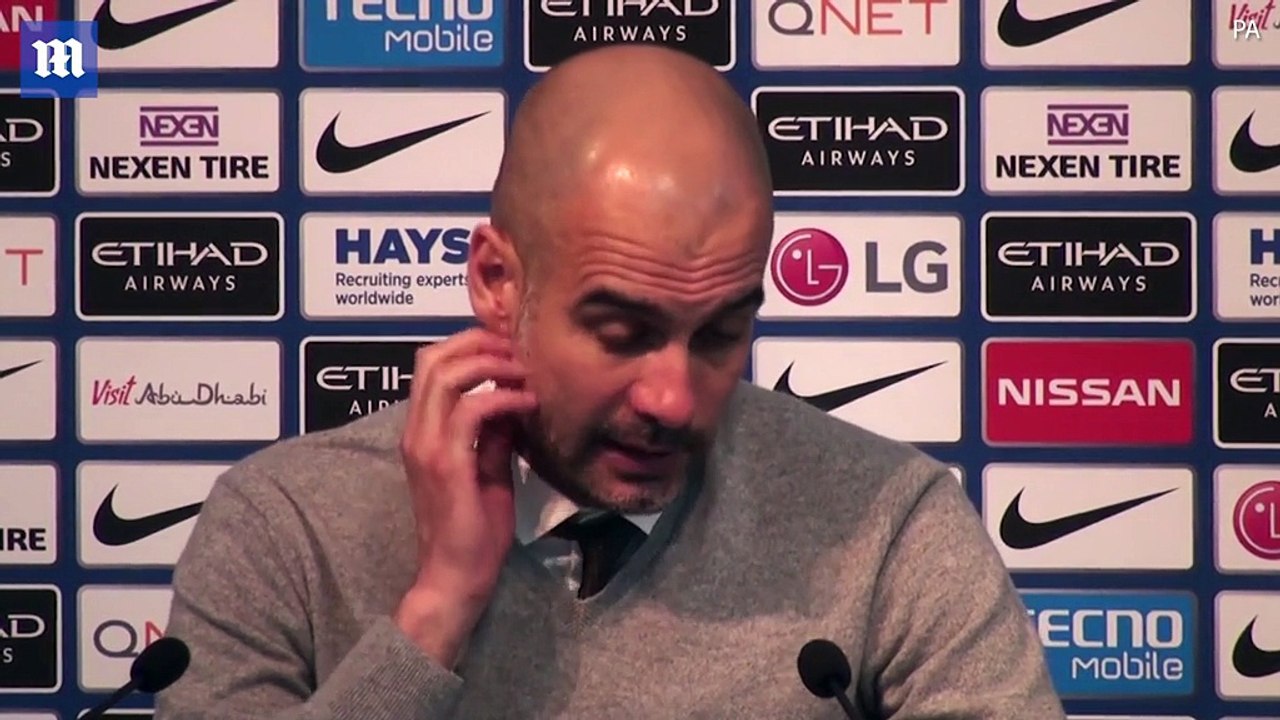 Pep Guardiola On The Stoke Game
