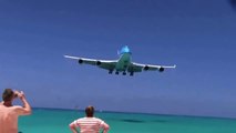 Airpoirt St Maarten Bikini GIRLS ✱ Amazing Plane landing and Takeoff footage ✱ Boeing 747 Airbus 1