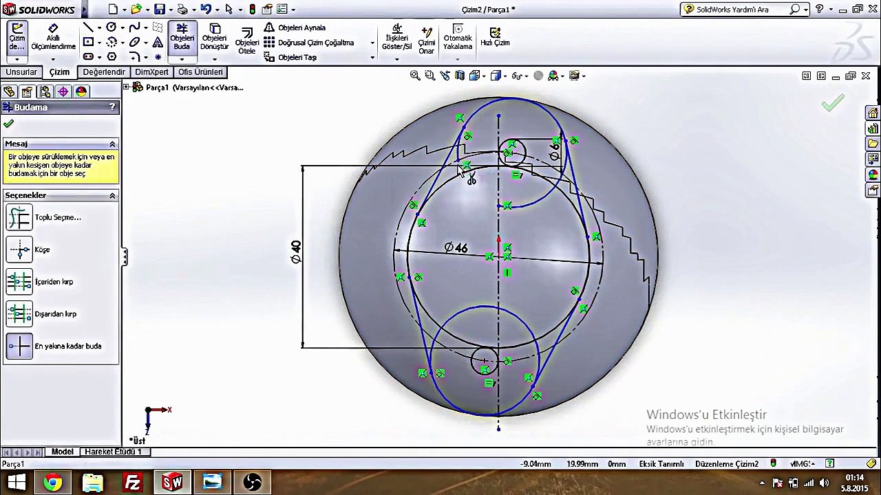 Solidworks Advanced Autocad 2d to Solidworks 3d