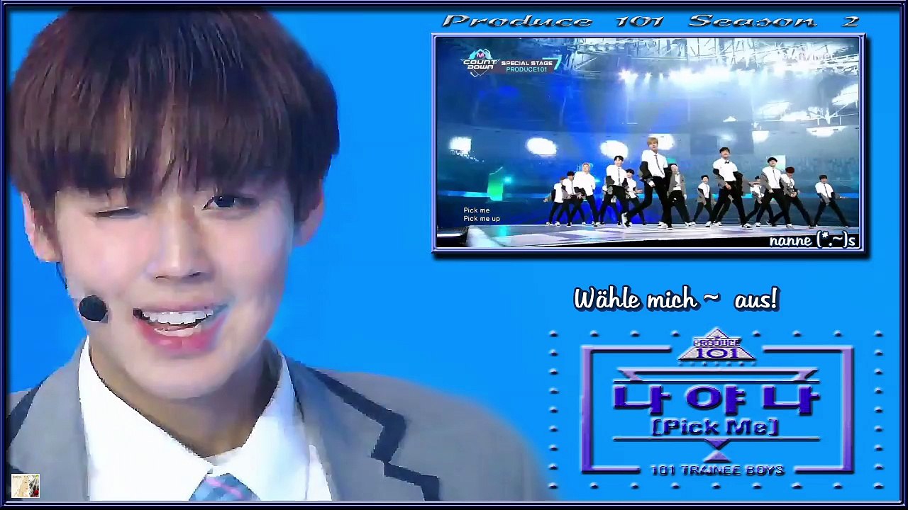 Produce 101 Season 2 – Pick me k-pop [german Sub]