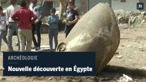 Égypte : découverte d’une probable statue de Ramsès II dans la banlieue du Caire