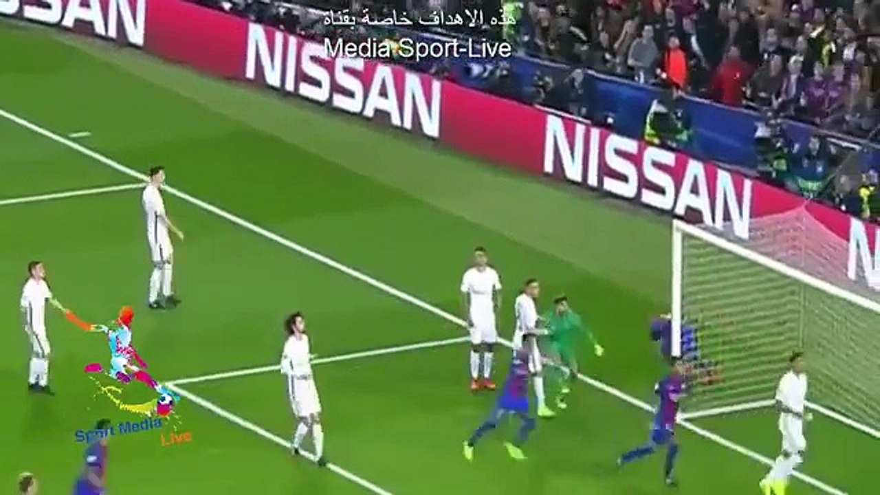 barcelona 6-1 paris saint germain _ اهداف مبارا...