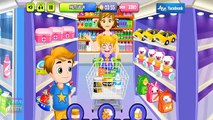Baby Arya doing shopping in a store. Arya Treats Doll. Game App For Kids.