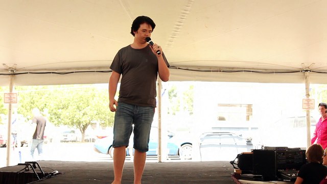 Nick Perkins sings 'My Way' Elvis week 2016