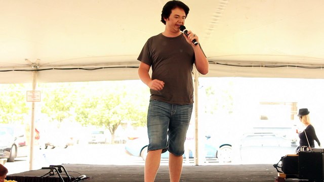 Nick Perkins sings 'Patch it Up' Elvis Week 2016