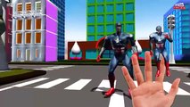 Skeleton superheros Superman Hulk batman Captain america ironman finger family 3d animation Rhymes