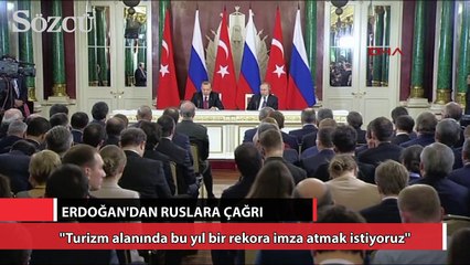 Erdoğan'dan Ruslara çağrı