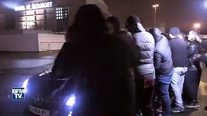 PSG taraftarı havalimanını bastı