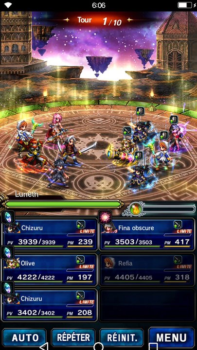 FFBE - Art Of Chaining (2 Chizurus, Olive, Dark Fina)