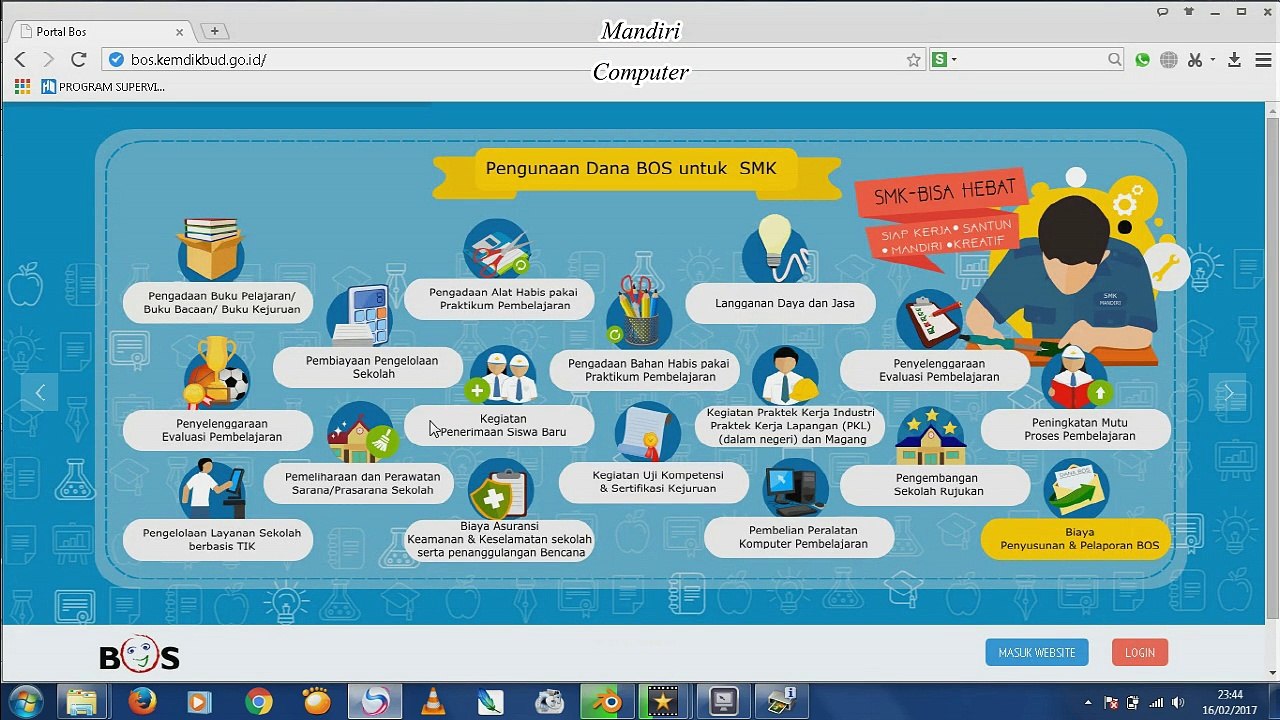 Cara Input Lapor BOS Online
