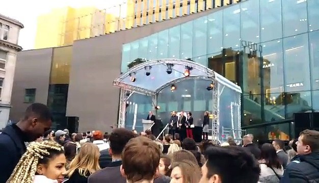 Rive Gauche à Charleroi : Eric Goffart à l'inauguration