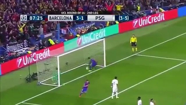 Barcelona 6 x 1 PSG, GOLS Liga dos Campeões 2017 MELHORES MOMENTOS ALL GOLS