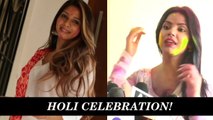 Neetu Chandra & Tanisha Mukherjee's HOLI 2017 Celebrations!