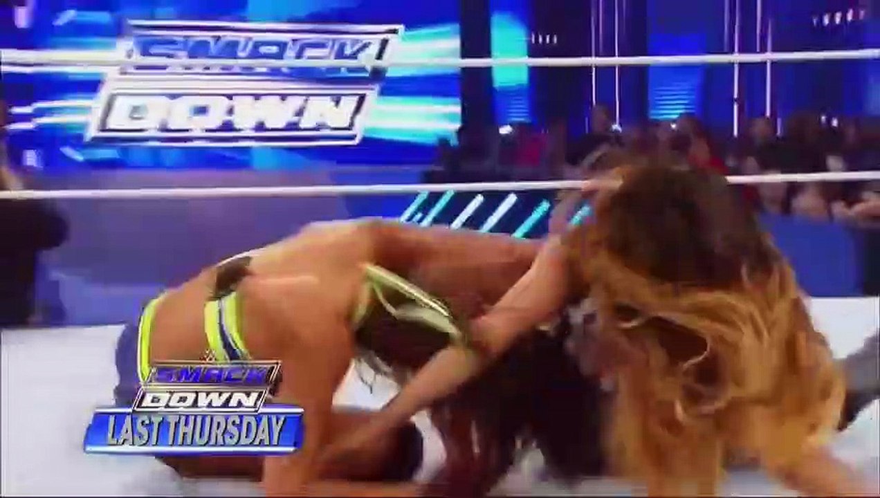 720pHD WWE Smackdown Alicia Fox vs Natalya vs Cameron