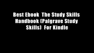 Best Ebook  The Study Skills Handbook (Palgrave Study Skills)  For Kindle