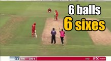 Misbah Ul Haq hits 6 Sixes In 6 Balls