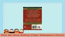 READ ONLINE  Much Ado About Nothing Folger Shakespeare Library