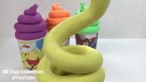 Play Doh Swirl Ice Cream Surprise Cups Paw Patrol Finding Dory Shopkins Surprise Eggs Monster