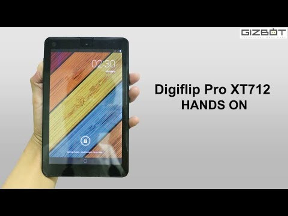 Digiflip Pro XT712 Tablet HANDS ON
