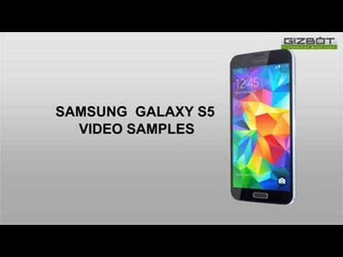 Samsung Galaxy S5 Video Samples
