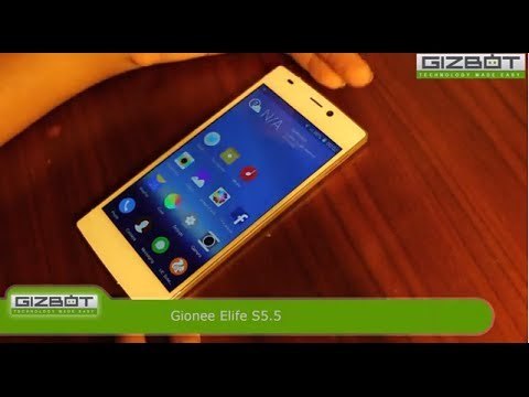 Gionee Elife S5.5 Hands On & First Look