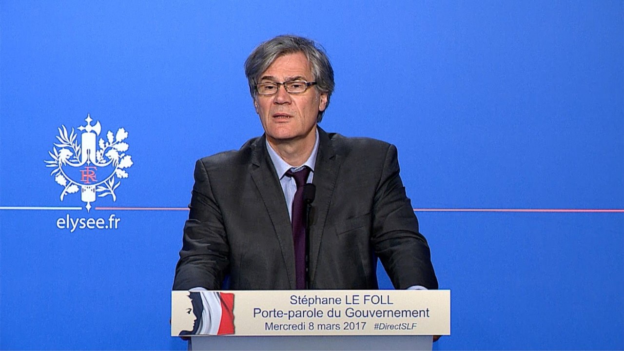 Compte rendu du Conseil des ministres du 8 mars 2017