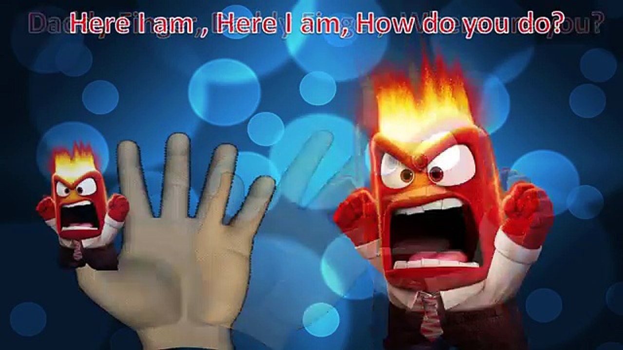 Disney Pixar Inside Out Finger Family Song | Fun and Simple Gaming Action for Babies and T