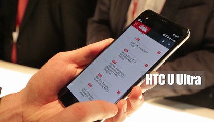 Vu au MWC 2017 - Le HTC U Ultra