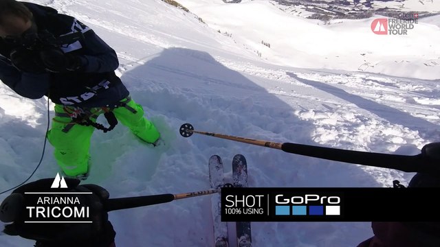 GoPro run Arianna Tricomi - Fieberbrunn FWT17 - Swatch Freeride World Tour 2017