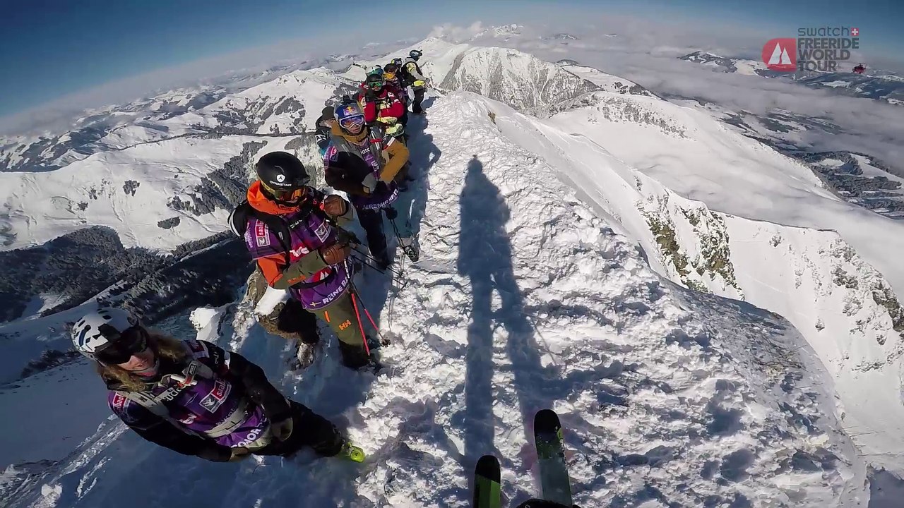 GoPro run Loic Collomb-Patton - Fieberbrunn FWT17 - Swatch Freeride World Tour 2017