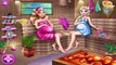 Disney Princess Frozen Elsa, Tangled Rapunzel And Super Barbie Sauna Flirting Games Compil