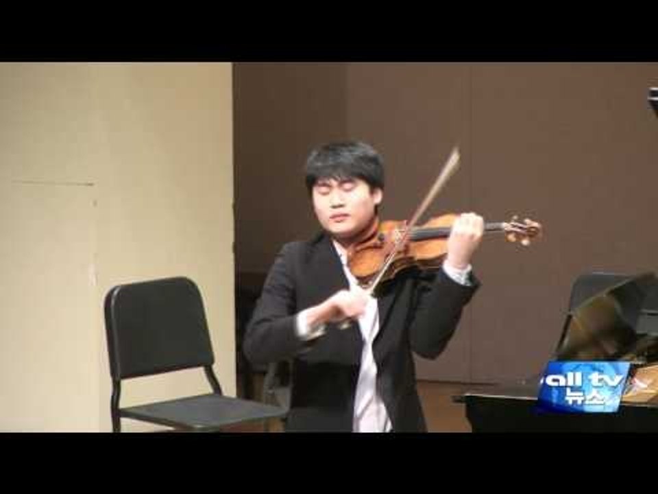 파가니니 콩쿨 우승 양인모 첫 데뷔 ALLTV NEWS EAST 08MAR17