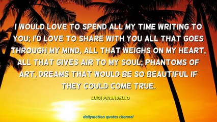 Luigi Pirandello Quotes