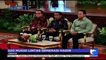 Hari Musik Nasional, Presiden Berikan Kuis Berhadiah Sepeda