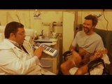 Aversa - Jarabe De Palo, il cantante operato dal medico aversano Mimmo Sabia (06.03.17)