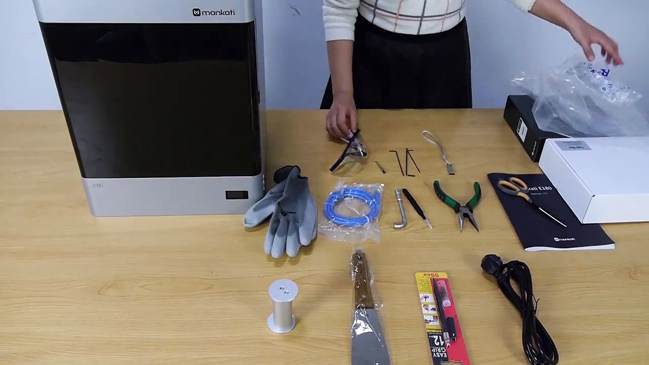 Operation Instruction of Mankati E180 3D Printer