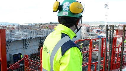 Vue du chantier d'ITER (mars 2017)