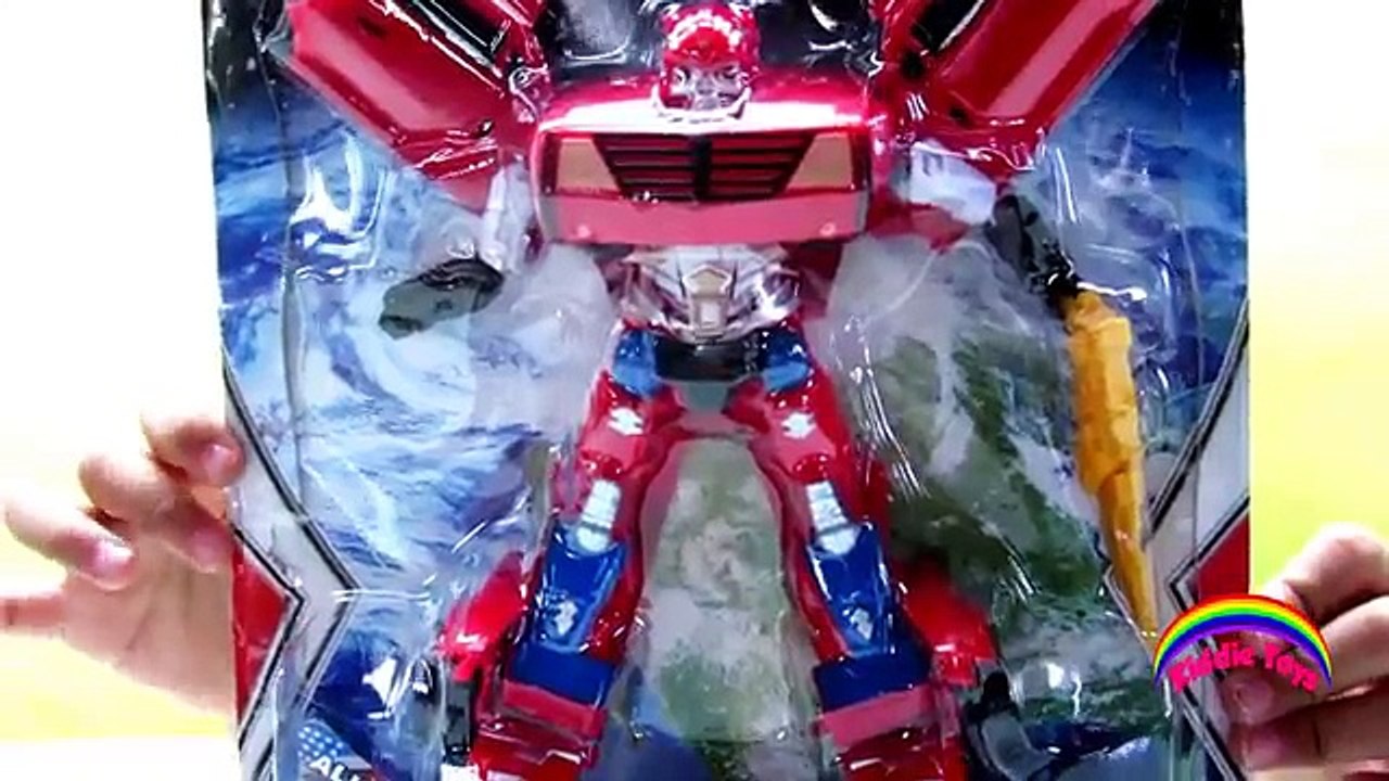 Red Color Transformers HelloCarbot Tobot Miniforce 40 Vehicle Transformation Robot Car Toy