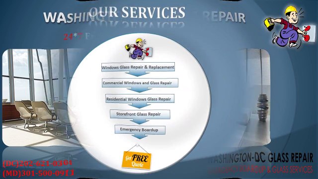 DC Window Glass Repair and replacement Services | Call @ (202) 621-0304