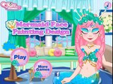 Frozen games Elsa Baby Care Elsa Toys Factory Mermaid Face Painting-Nữ hoàng Elsa chăm sóc